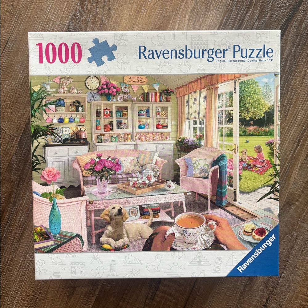 Ravensburger Tea House Puzzle - 1000 Pieces
